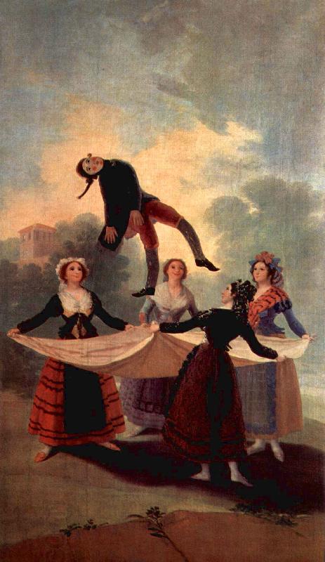 Francisco de Goya Entwufe fudie Wandteppiche zur Ausschmukung der Koigl China oil painting art
